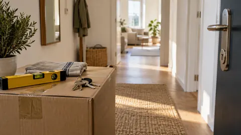 Préparation d’un logement avant emménagement